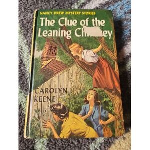 Nancy Drew The Clue of the Leaning Chimney Carolyn Keene Grosset & Dunlap 9526